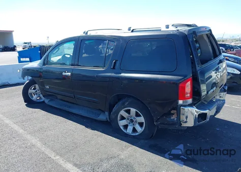 2006 Nissan Armada Se из США, поврежденный, VIN 5N1AA08A26N742793